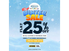 Zubaidas Graco Babyshop Pre-Winter Sale! Flat 25% OFFimage-1338